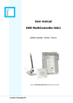 User manual KNX MultiController DALI