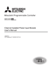 Channel Isolated Pulse Input Module User`s Manual