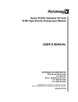 IP330A User`s Manual