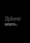 the user manual - Xplorer