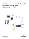 ControlWave Security Vision Application User`s Guide