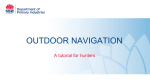 Online education - outdoor navigation