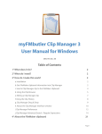 Clip Manager 3 Manual Win