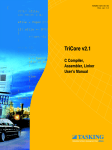 TriCore C Compiler, Assembler, Linker User`s Manual