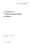 Affiliate-Marketing Module for Magento
