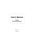 User`s Manual - Mini
