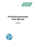 ProfinetCommander User Manual