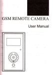 GSMREMOTE CAMERA