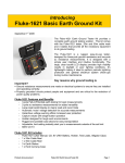 Introducing Fluke-1621 Basic Earth Ground Kit