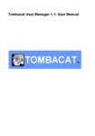 Manual Tombacat User Manager 1.1