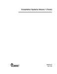 Compilation Systems Volume 1 (Tools)