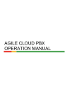 Agile Cloud PBX User Manual