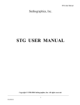 STG User Manual - 2004 Stethographics, Inc.