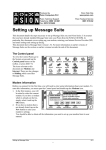 Setting up Message Suite