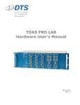 TDAS PRO LAB User Manual - Diversified Technical Systems