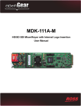 MDK-111A-M User Manual
