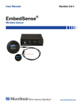 EmbedSense® User Manual