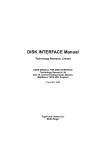 DISK INTERFACE Manual