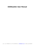 DIDReseller User Manual - API