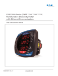 PXM 2000 Series (PXM 2250/2260/2270) Multifunction Electricity