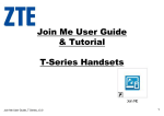 J i M U G id Join Me User Guide & Tutorial T