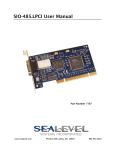 7107 User Manual - Sealevel Systems, Inc