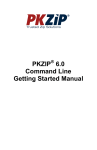 PKZIP 6.0 Command Line Getting Started Manual