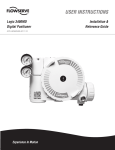 Logix 3400MD Digital Positioner User Instructions