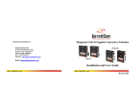 Magnum CSG14 Gigabit Converter Switches