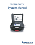 I021.01 (A) NoiseTutor System Manual