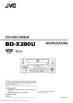 JVC BD-X200U User Guide Manual - DVDPlayer