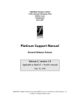 platinum support manual