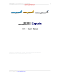 `757 Captain` FLIGHT MANUAL Part I – User`s Manual