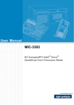 User Manual MIC-3393