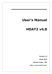 User`s Manual HDAT2 v4.8