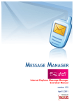 Qtel IE MM Toolbar User Manual - Ooredoo Message Manager User