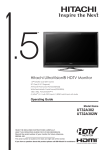 Hitachi UltraVision® HDTV Monitor