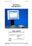 Med-Storm Pain Monitor™ User manual - Med