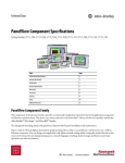 PanelView Component Specifications Technical Data - Automation-X