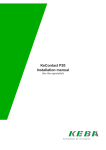 KeContact P20 Installation manual