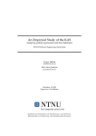 An Empirical Study of the KAS - Department of Computer and