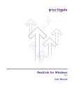 RealLink for Windows User Manual - This system is restricted to
