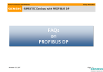 FAQs on PROFIBUS DP