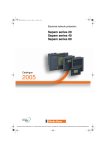 Sepam Series 20 40 80 Network Protection