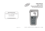 USER MANUAL AD331 • AD332 Waterproof Portable Meters for EC