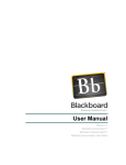 Blackboard Academic Suite™ User Manual