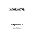 LogWorks 3 Manual - Innovate Motorsports