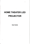 HOME THEATER LED