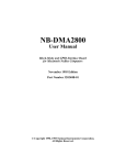 NB-DMA2800 User Manual