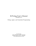 B-Prolog User`s Manual